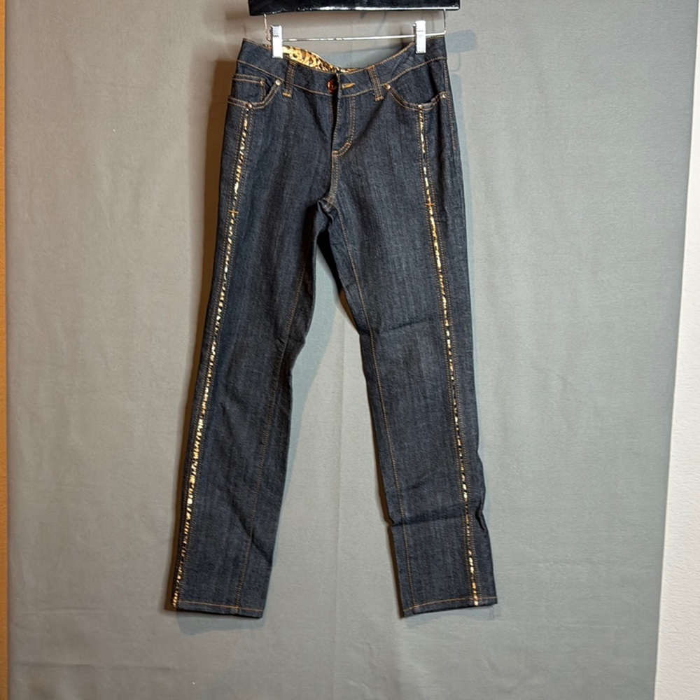 Boom Boom Jeans Stylish Women's Jeans with Gold‎ Accents 32/31